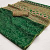 Chanderi By Rajyog Chanderi Ajrkah Kalamkari Printed Saree Exporters In India
